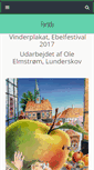 Mobile Screenshot of ebelfestival.dk